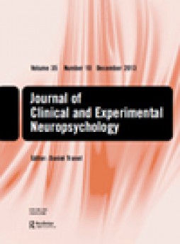 Journal Of Clinical And Experimental Neuropsychology杂志