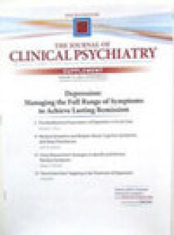 Journal Of Clinical Psychiatry杂志