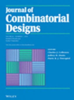 Journal Of Combinatorial Designs杂志