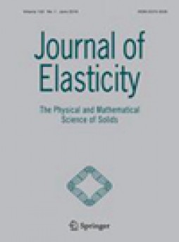 Journal Of Elasticity杂志