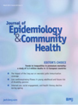 Journal Of Epidemiology And Community Health杂志