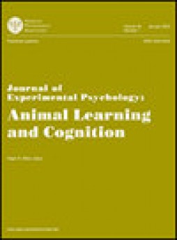 Journal Of Experimental Psychology-animal Learning And Cognition杂志