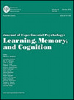 Journal Of Experimental Psychology-learning Memory And Cognition杂志