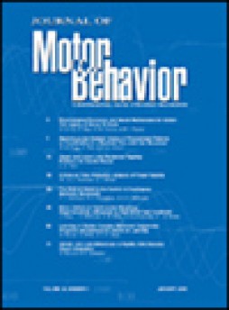 Journal Of Motor Behavior杂志