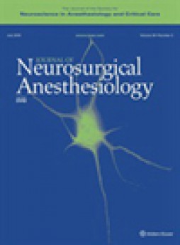 Journal Of Neurosurgical Anesthesiology杂志