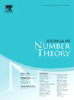 Journal Of Number Theory杂志