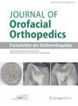 Journal Of Orofacial Orthopedics-fortschritte Der Kieferorthopadie杂志