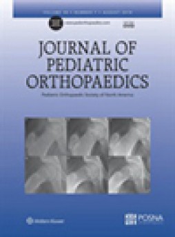 Journal Of Pediatric Orthopaedics杂志