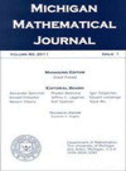 Michigan Mathematical Journal杂志