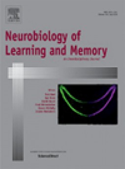 Neurobiology Of Learning And Memory杂志