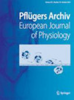 Pflugers Archiv-european Journal Of Physiology杂志