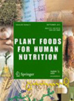 Plant Foods For Human Nutrition杂志