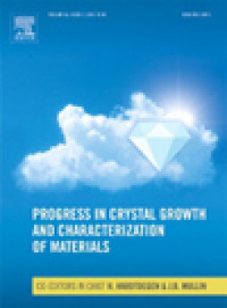 Progress In Crystal Growth And Characterization Of Materials杂志