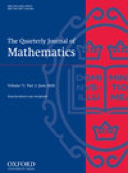 Quarterly Journal Of Mathematics杂志