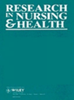 Research In Nursing & Health杂志