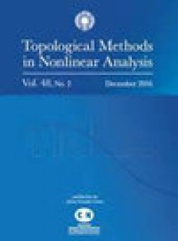 Topological Methods In Nonlinear Analysis杂志