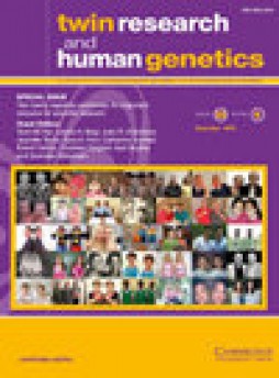 Twin Research And Human Genetics杂志