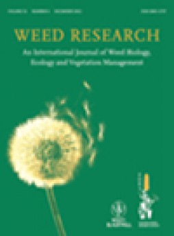 Weed Research杂志