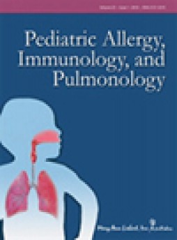 Pediatric Allergy Immunology And Pulmonology杂志