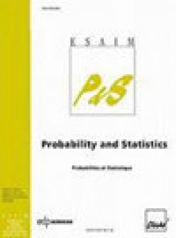 Esaim-probability And Statistics杂志