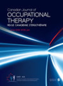 Canadian Journal Of Occupational Therapy-revue Canadienne D Ergotherapie杂志