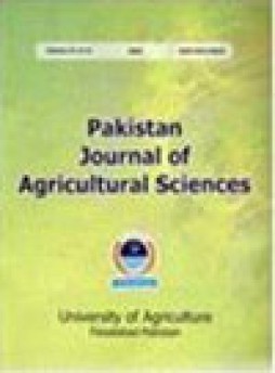 Pakistan Journal Of Agricultural Sciences杂志