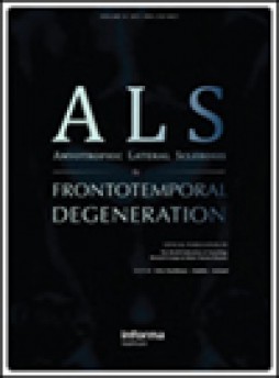 Amyotrophic Lateral Sclerosis And Frontotemporal Degeneration杂志