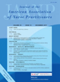 Journal Of The American Association Of Nurse Practitioners杂志