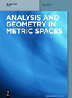 Analysis And Geometry In Metric Spaces杂志