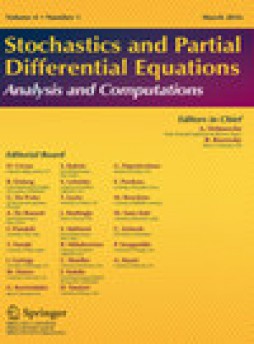 Stochastics And Partial Differential Equations-analysis And Computations杂志