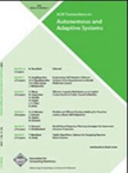 Acm Transactions On Autonomous And Adaptive Systems杂志