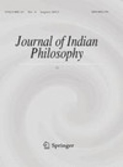 Journal Of Indian Philosophy杂志