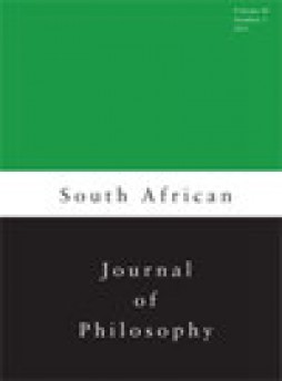 South African Journal Of Philosophy杂志