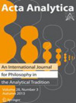 Acta Analytica-international Periodical For Philosophy In The Analytical Traditi杂志