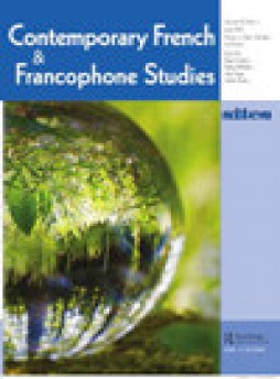 Contemporary French And Francophone Studies杂志