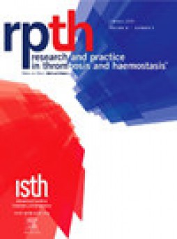 Research And Practice In Thrombosis And Haemostasis杂志