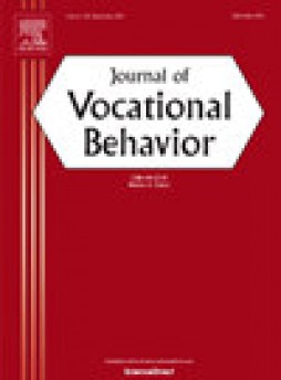 Journal Of Vocational Behavior杂志