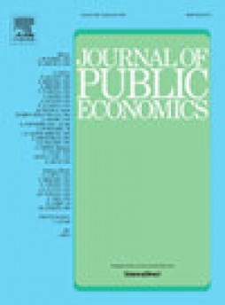 Journal Of Public Economics杂志