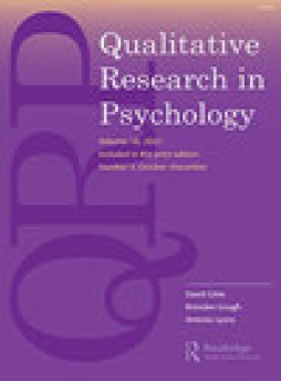 Qualitative Research In Psychology杂志