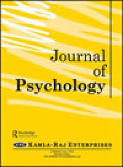 Journal Of Psychology杂志