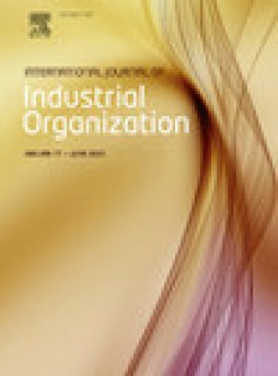 International Journal Of Industrial Organization杂志