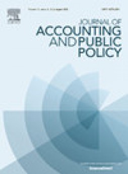 Journal Of Accounting And Public Policy杂志