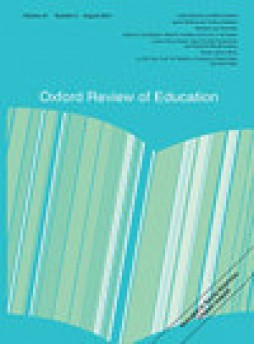 Oxford Review Of Education杂志