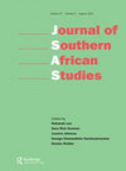 Journal Of Southern African Studies杂志