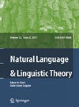 Natural Language & Linguistic Theory杂志