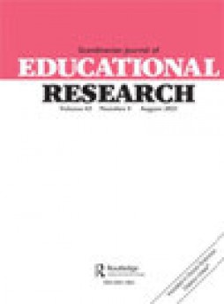 Scandinavian Journal Of Educational Research杂志