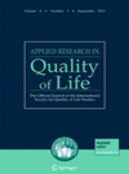 Applied Research In Quality Of Life杂志