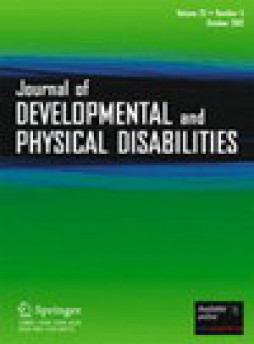 Journal Of Developmental And Physical Disabilities杂志