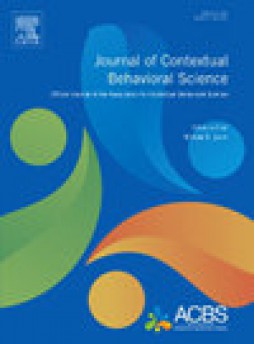 Journal Of Contextual Behavioral Science杂志