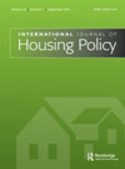 International Journal Of Housing Policy杂志